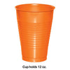 Tumbler Plastic 20 Count Sunkissed Orange