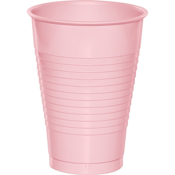 Tumblers 12 oz, Plastic, 20 Count – Classic Pink