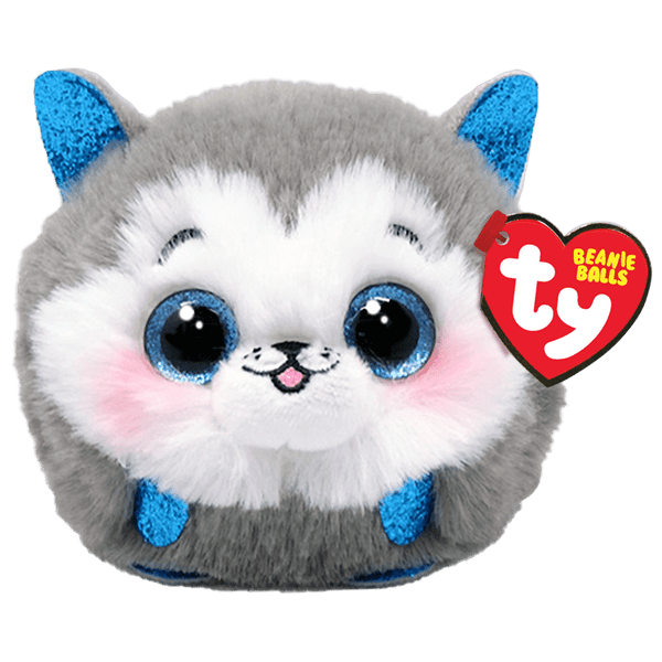 Ty - Puffies Slush Gray Husky