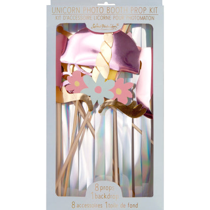 Unicorn Photo Booth Prop Kit 9 pcs