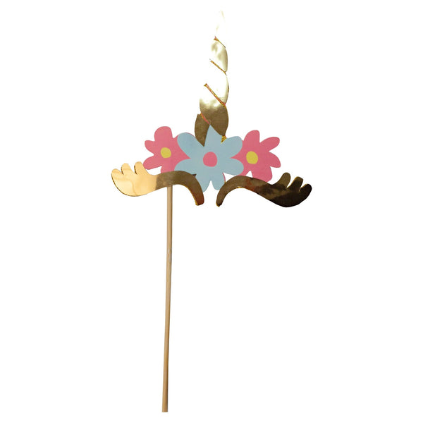 Unicorn Photo Booth Prop Kit 9 pcs