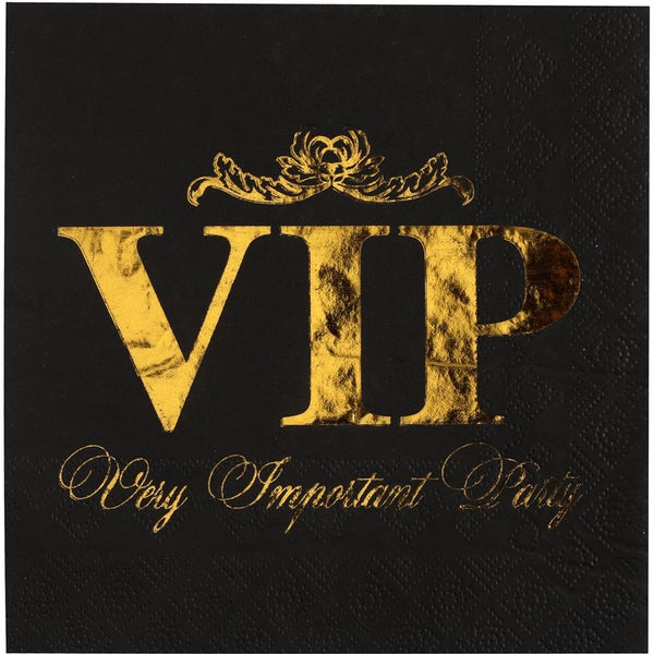 VIP Party Napkins, Set of 10
