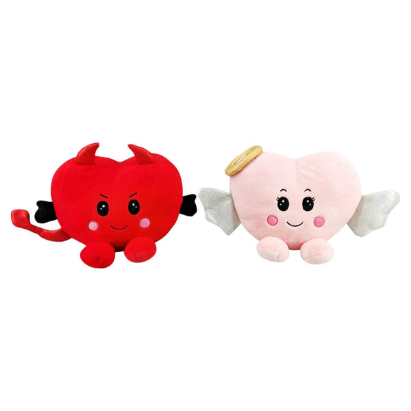 Valentine's Day 11" Angel and Devil Plush, Assorted