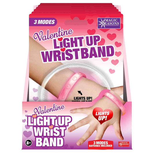 Valentine's LED Light Up Wrist Band