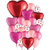 Valentines Latex & Foil Balloon Bundle Kit