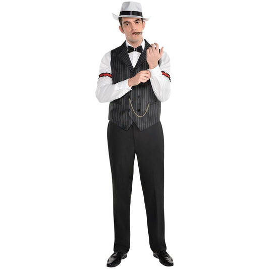 Vest - Roaring 20s Gangster, Small