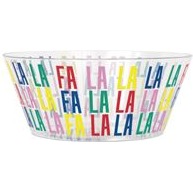 Vibrant Christmas Serving Bowl
