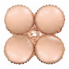 Vintage Rose Matte Quad 17"