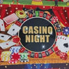 Vinyl Casino Night Party Backdrop 4'x6'