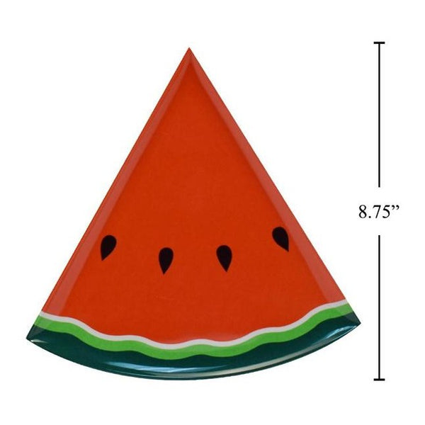 Watermelon Melamine Appetizer Plate