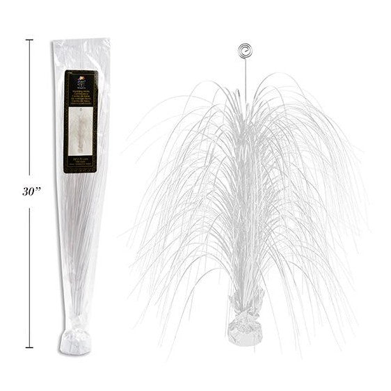 Wedding White Centerpiece 28in with Base