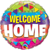 Welcome Home Pennants 18" Foil Balloon