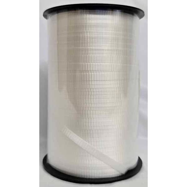 White Curling Ribbon, 500 Yards