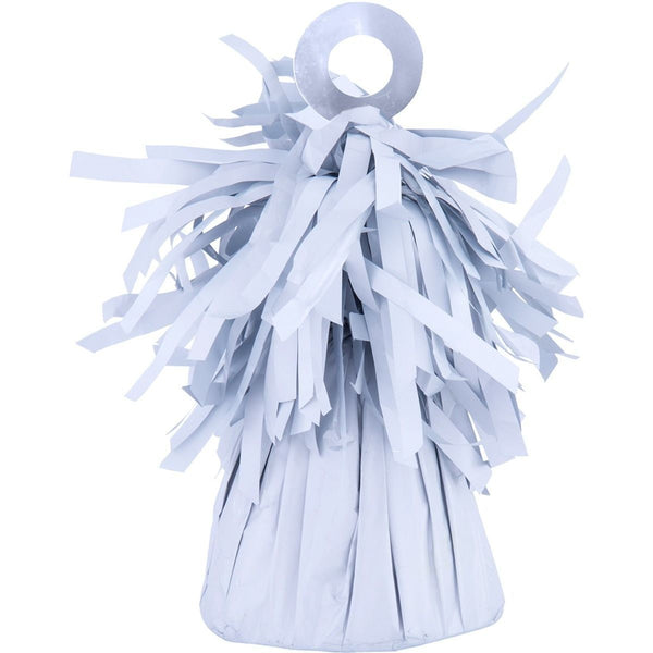 White Foil Balloon Weight