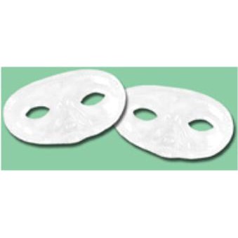 White Half Face Mask