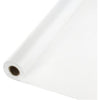 White Plastic Table Cover Roll, 40'x100'