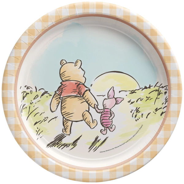 Winnie the Pooh 9" Round Plates