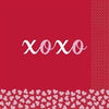 XOXO Valentine's Day Lunch Napkins