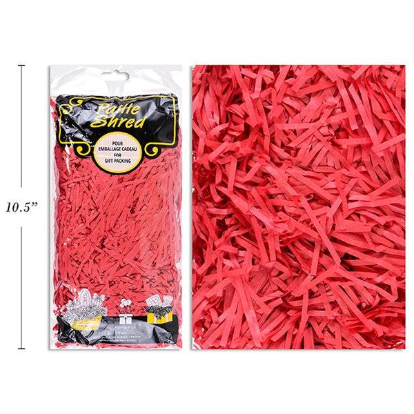 Zig Zag Shred Paper Red 42.5g