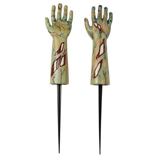 Zombie Hand Stakes, Set Of 2