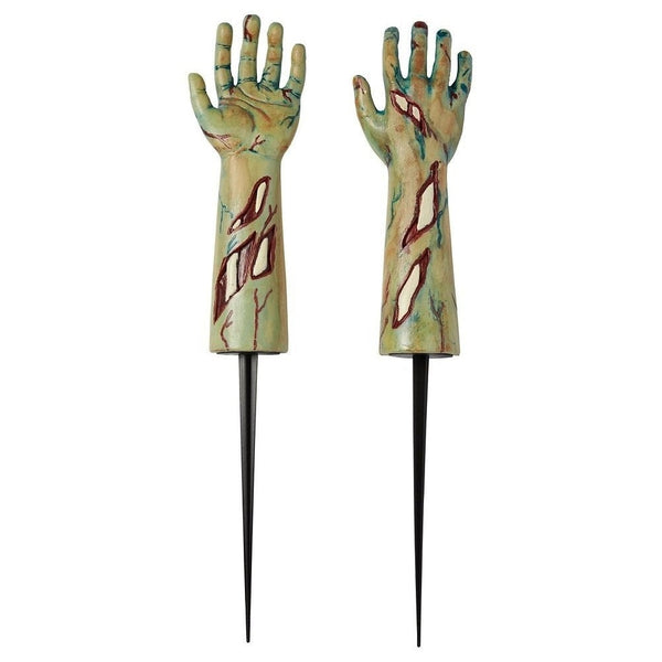 Zombie Hand Stakes, Set Of 2