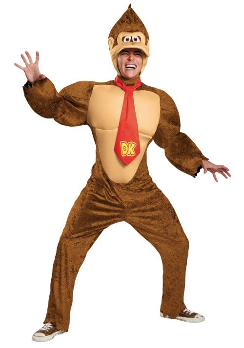 Donkey Kong Deluxe Adult XL (42-46)