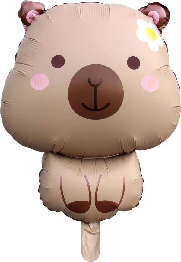 28" Cute Capybara Foil SuperShape Balloon