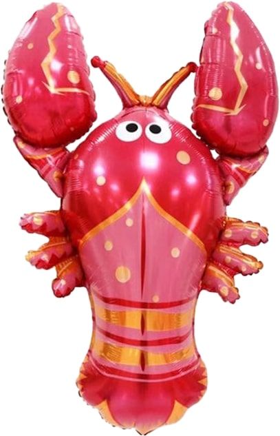34" Supershape Lobster Foil Balloon