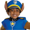 aw Patrol Chase Toddler Costume, Deluxe Official Paw Patrol Chase Outfit with Headpiece and Pack, Child Size 3T-4T