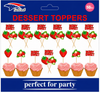 Berry Sweet Strawberry Party Picks, 50 Count