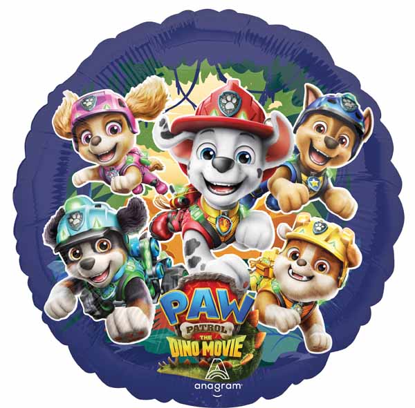 Paw Patrol Dino Movie 18" Foil Balloon