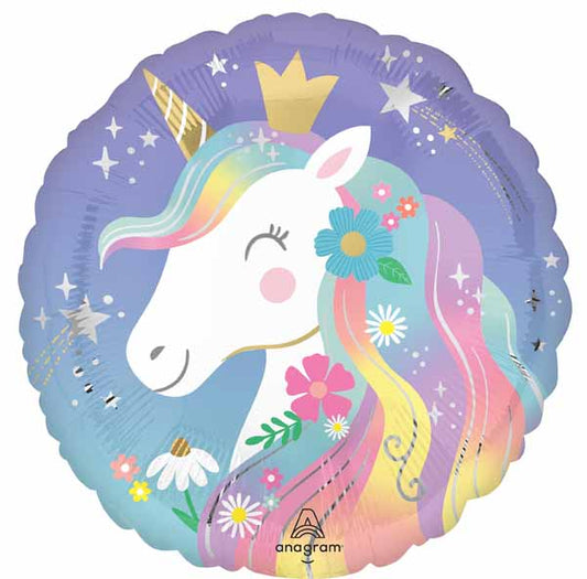 Whimsical Unicorn 18" Foil Balloon