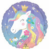 Whimsical Unicorn 18" Foil Balloon