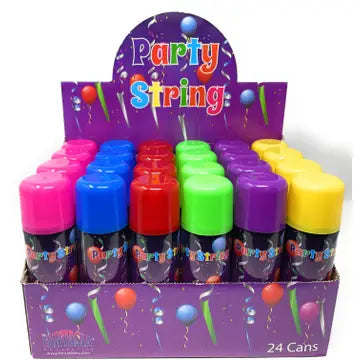 Party String, Assorted Colours