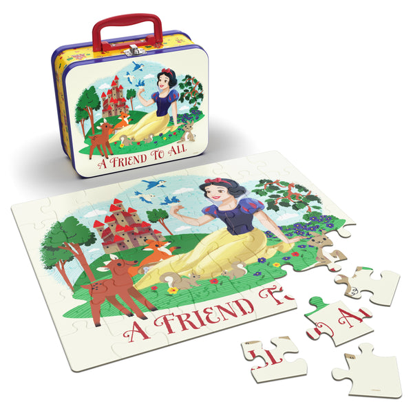 Disney Princess Snow White 48-Piece Puzzle with Collectible Lunch Box