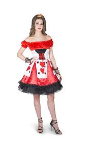 Adult Queen of Hearts Costume, Size Medium 10-12