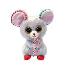 TY Gouda the Christmas Mouse Plush