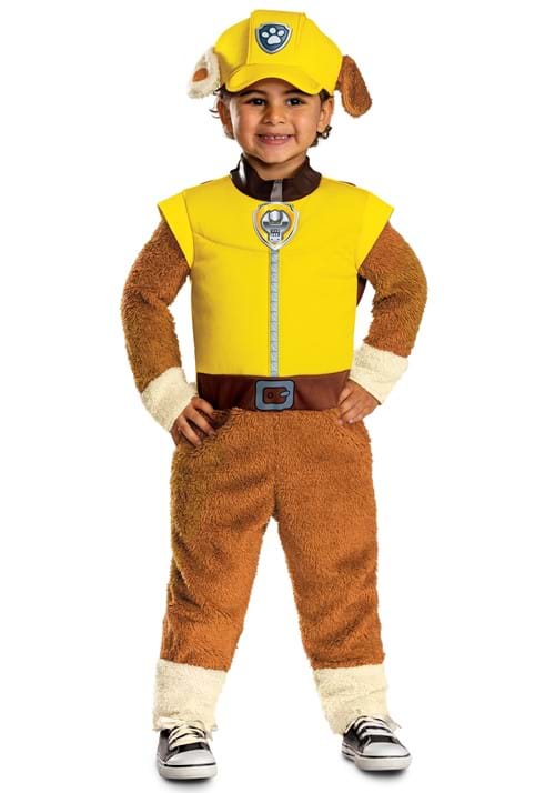 Paw Patrol Rubble Deluxe Toddler Costume (Size 4-6X)
