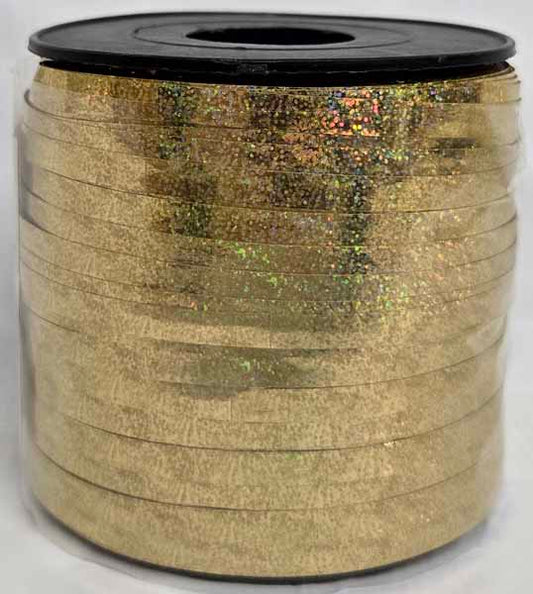 Gold Iridescent Curling Ribbon, 250 Yards