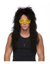 Black Heavy Metal Wig