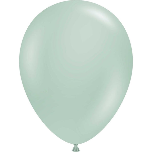 11" Tuftex Balloons 100 Per Package 11" Empower-Mint