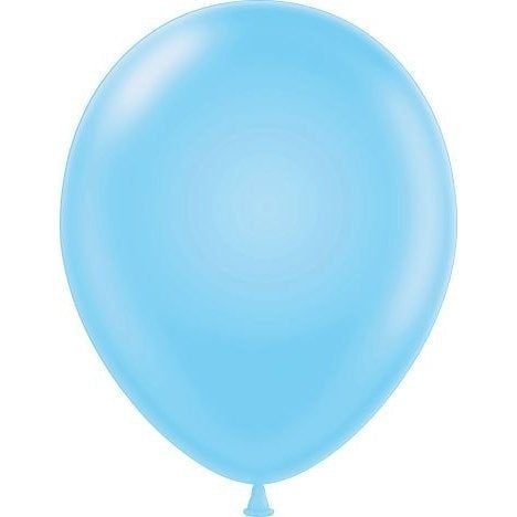 11" Tuftex Balloons 100 Per Package Baby Blue