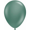 11" Tuftex Balloons 100 Per Package Evergreen
