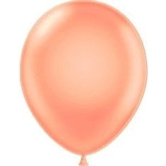 11" Tuftex Balloons 100 Per Package Rose Gold