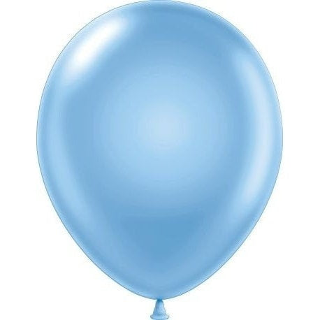 11" Tuftex Balloons 100 Per Package Sky Blue