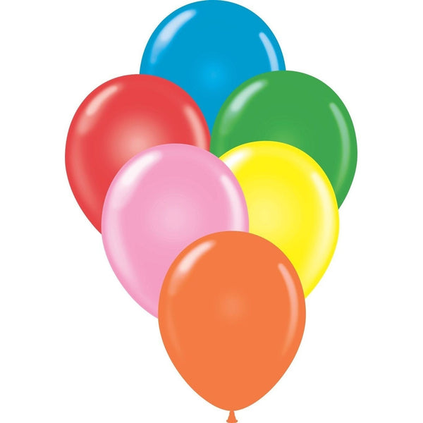 11" Tuftex Balloons 100 Per Package Standard Asst