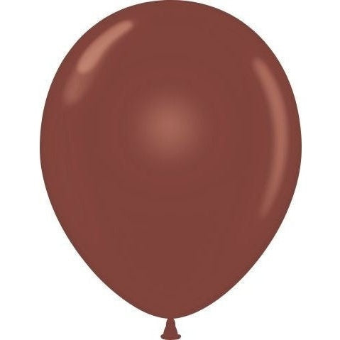 11" Tuftex Balloons 12 Per Package Brown