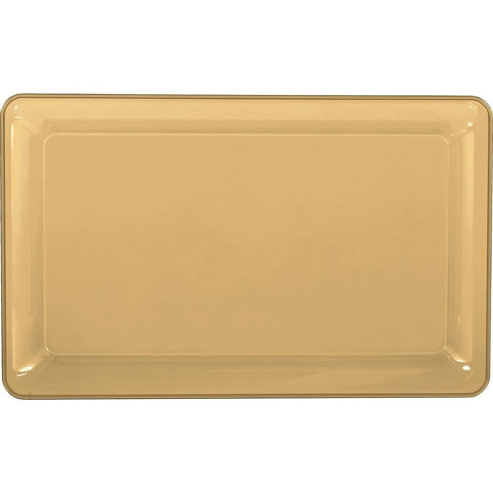 11" X 18" Gold Tray