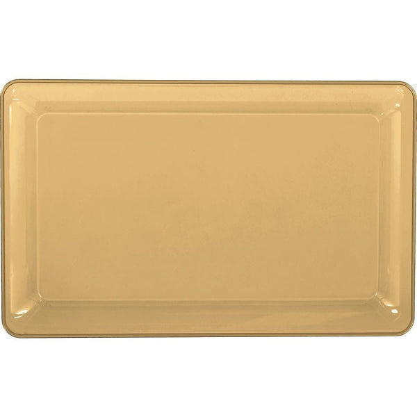 11" X 18" Gold Tray
