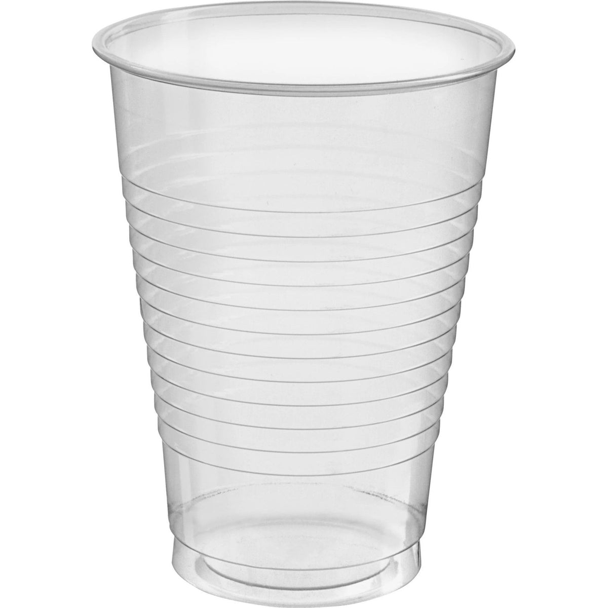12 Oz. Plastic Cups, 20 Count. - Clear